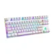 Mechaninė žaidimų klaviatūra Motospeed K82 RGB, balta