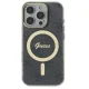 Guess iPhone 16 Pro Max dėklas IML 4G MagSafe, juodas