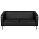 Laukiamojo sofa Gabbiano BM18003, juoda