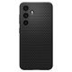 Spigen Liquid Air dėklas Samsung Galaxy S24 telefonui, matinis juodas