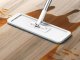 Flat Mop with Built-in Wringer 125cm, White