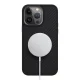 Uniq Keva Magclick dėklas su MagSafe, skirtas iPhone 15 Pro, juodas