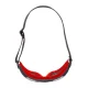 Apsauginiai akiniai 3M GoggleGear 500 GG501 su Scotchgard danga, pilki / raudoni