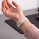 Laikrodžio dirželis Tech-Protect NylonMag skirtas Samsung Galaxy Watch 40/44/46 mm, smėlio spalvos