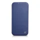 iCarer CE Premium Leather Folio Case iPhone 14 Pro Max Magnetic Flip Leather Folio Case MagSafe Blue (WMI14220716-BU)