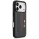 BMW dėklas iPhone 17 Pro telefonui M Kevlar Lines & Logo MagSafe, juodas