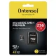 Intenso microSDXC atminties kortelė 256 GB UHS-I C10 Premium su adapteriu