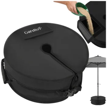 Skėčio nuo saulės pagrindo svoris Gardlov, 40 kg, juodas