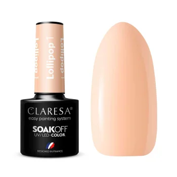 Claresa Lollipop 1 Gel Polish, 5g