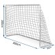 Neo-Sport futbolo vartų tinklas, 300x200x90 cm