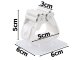 Self-Adhesive Broom and Mop Holder, White