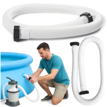 Intex 29060 Pool Pump Hose 38 mm, 1.5 m, White
