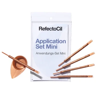 Refectocil Application Set Mini chna užtepimo rinkinys Rose Gold