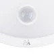 Maclean MCE525 W fasado LED šviestuvas su judesio jutikliu, 10W, IP65, baltas