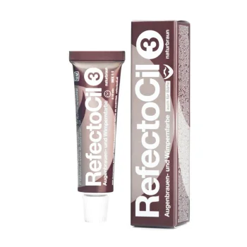 Refectocil 3 Natural Brown antakių ir blakstienų geliniai dažai, 15 ml