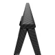 Spigen AirSkin Aramid MagFit dėklas skirtas Samsung Galaxy Z Fold 8 Ultra, juodas