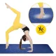 4FIZJO Suede Yoga and Exercise Mat 1.5 mm, Blue