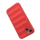 Smūgiams atsparus telefono dėklas Magic Shield Case iPhone 14 Plus, raudonas