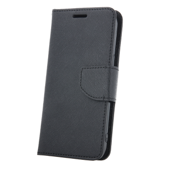 Samsung Galaxy S10 (G973F) Smart Fancy TPU Book Case, Black
