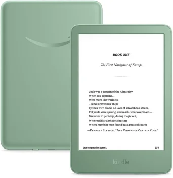 Kindle Paperwhite 16GB 2024 eBook Reader, Matcha Green (with Special Offers)