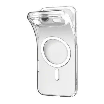Puro 0.3 MAG Ultra-Slim dėklas, skirtas iPhone 17 Air, skaidrus