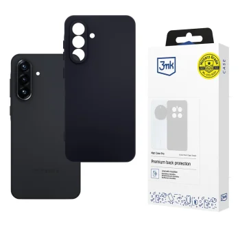 3mk Matt Case Pro dėklas Samsung Galaxy A56, matinis juodas
