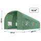Plonos šiltnamio plėvelė 2.5x4 m (10 m²), žalia