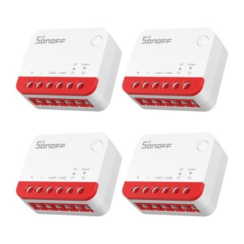 Išmanieji žaliuzių valdikliai Sonoff MINI-ZBRBS ZigBee, 4 vnt.