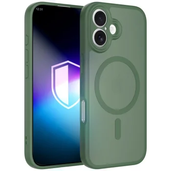 Case 3mk Misty MagCase for iPhone 16, Green