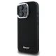 DKNY Plain Silver Logo MagSafe dėklas iPhone 16 Pro telefonui, juodas
