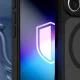 Dėklas 3mk Misty MagCase telefonui Samsung Galaxy A37, juodas