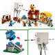 LEGO Minecraft 21273 The Ghast Balloon Village Attack