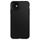 Spigen Liquid Air dėklas, skirtas iPhone 11, Juodas