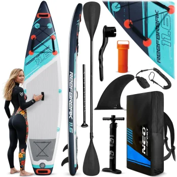 Neo-Sport Reefbreak SUP irklentė, 350x81x15 cm