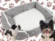 Soft and Comfortable Dog Bed with Cushion, Size M