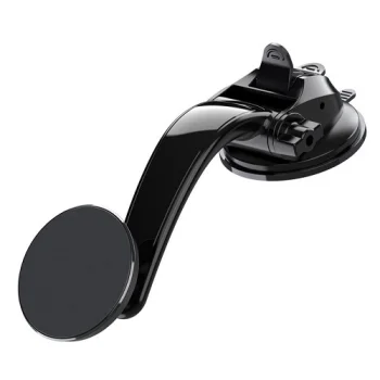 Choetech magnetinis automobilinis telefono laikiklis su MagSafe, juodas