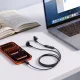 Tech-Protect Ultraboost Core G4 USB-C laidinės ausinės, juodos