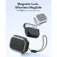 ESR Orbit HaloLock MagSafe dėklas AirPods Pro 3 ausinėms, pilkas ir juodas