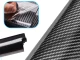 Case 5D anglies pluošto plėvelė automobiliams 1.52x18m, juoda