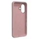 Dėklas Etteri Silicone Mag skirtas iPhone 17, šviesiai rožinis