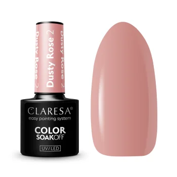 Claresa Gel Polish Dusty Rose 2, 5g