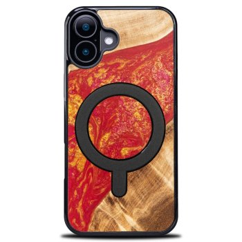 Bewood Unique Case for iPhone 16 - Neons Paris with MagSafe
