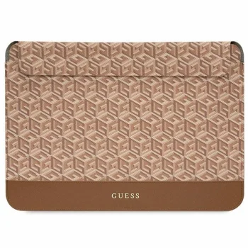 Guess GCube Stripes nešiojamojo kompiuterio dėklas 14", rudas