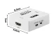 AV RCA į HDMI signalo adapteris (720p / 1080p)