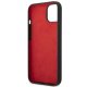 Ferrari iPhone 14 Plus Case Silicone Metal Logo, Black