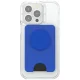 Popsockets PopWallet+ PopGrip PW+ MS MagSafe dėklas-laikiklis, mėlynas