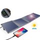 Choetech sulankstomas kelioninis saulės įkroviklis 14W USB, pilkas