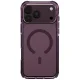 Uniq Combat Magclick Charging dėklas telefonui iPhone 18 Pro Max / 17 Pro Max, bordo