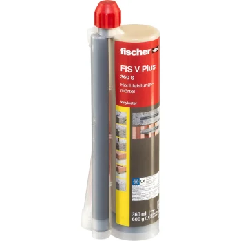 Montavimo skiedinys Fischer FIS V Plus 360 S, baltas