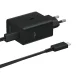 Samsung Power Adapter Duo EP-T5020XBEGEU tinklo įkroviklis 2x USB-C 50W, juodas